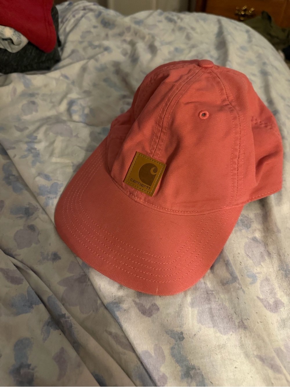 Carhartt women’s  Coral Baseball Hat with Logo Patch